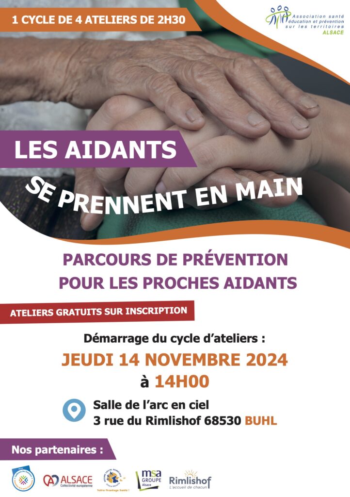 Flyer Aides aux Aidants - recto